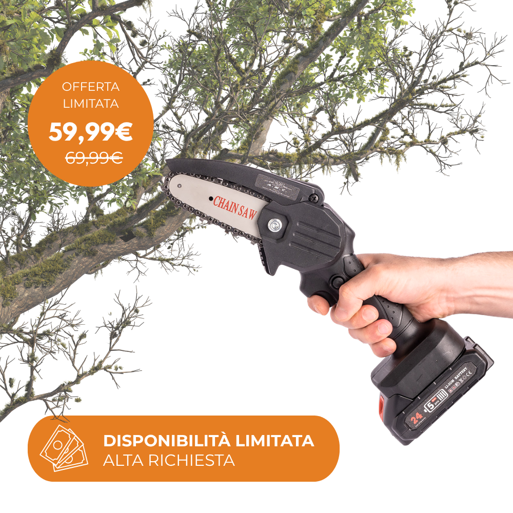 Mini motosega a batteria Viviera